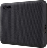 Toshiba HDTCA10AK3AA, Canvio Advance Portable HDD, 1TB, 2.5", USB3.0, Black, 3 Year Warranty