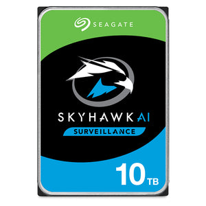 Seagate ST10000VE001, SkyHawk AI, 10TB, 3.5", SATA 6Gb/s, 7200RPM, 256MB Cache, 5 Year Warranty