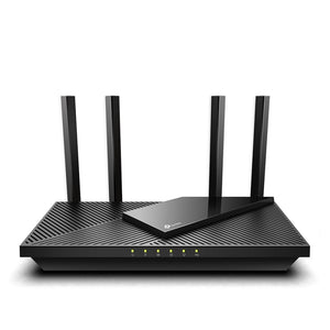 TP-Link Archer AX55 AX3000 Dual Band Gigabit Wi-Fi 6 Router, 2402 Mbps 5GHz, OFDMA, OneMesh, 4x High-Gain Antenna, Improved Battery, Alexa Compatible