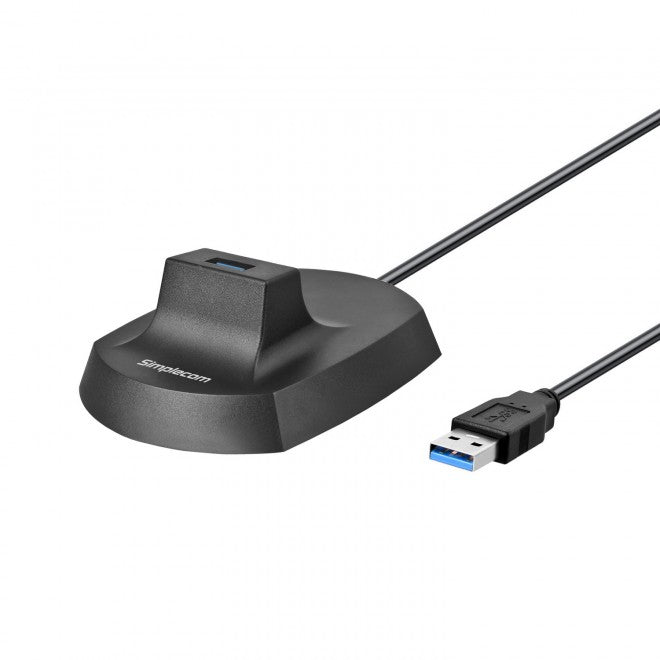 Simplecom CA311, USB3.0 Extension Cable with Cradle Stand, 1m, 1 Year Warranty