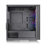 Thermaltake CA-1S4-00S1WN-00, Divider 170 TG ARGB, Mid-Tower, Tempered Glass, Drive Bays: 2x3.5"/2.5"or 3x2.5", Expansion Slot: 4, Motherboard Support: Mini-ITX/Micro ATX, Pre Installed Fan: 3x120mm, Black, 1 Year Warranty