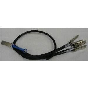 IBM 1 metre QSFP+ DAC Break Out Cable capable of supporting 40Gb connectivity. For use with BNT Rack Switches G8264R and G8264F