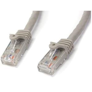 StarTech.com 15m Gray Gigabit Snagless RJ45 UTP Cat6 Patch Cable - 15 m Patch Cord