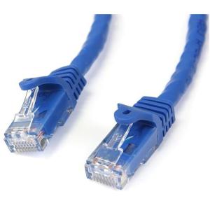 StarTech.com 15m Blue Gigabit Snagless RJ45 UTP Cat6 Patch Cable - 15 m Patch Cord - 15m Cat 6 Patch Cable