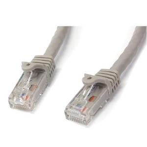 StarTech.com 10m Gray Gigabit Snagless RJ45 UTP Cat6 Patch Cable10 m Patch CordEthernet Patch CableRJ45 Male to Male Cat 6 Cable