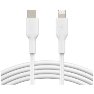 BOOST CHARGE Lightning to USB-C Cable 1M White