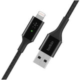 Smart LED USB-A to Lightning Cable Black