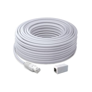 UL RATED 30M / 100FT CAT5E ETHERNET EXTENSION CABLE W EXTENSION ADAPTER