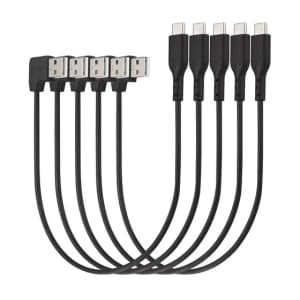 Charge / Sync USB-A to USB-C Cable (5 Pack)