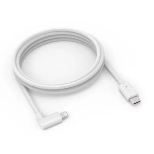 COMPULOCKS 6FT USB-C to 90 Degree Lightning Cable White
