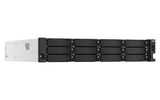 QNAP TS-h1887XU-RP-E2336-32G 18-Bay 2U rackmount NAS 32 GB ECC DDR4, 12 x 2.5"/3.5" SATA 6Gbps HDD/SSD + 6 x 2.5" SATA 6Gbps, 2 x 10GBASE-T, 2 x 2.5Gb