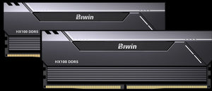 BIWIN DDR5 Memory HX100 Heatsink 6000mhz 32kits (16GB*2) CL34 Black Black Opal (Gaming) BXH53260HX1-D34DB