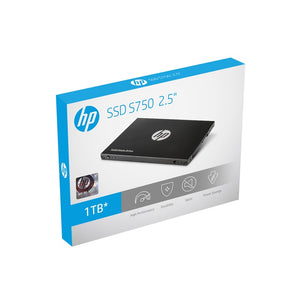 HP S750 1TB SATA III 6GB/s 2.5 inch SSD Delivers Exhilarating Speed 560MB/s & 520MB/s New-gen NAND Flash