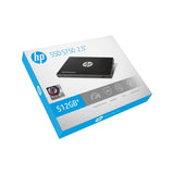 HP S750 512GB SATA III 6GB/s 2.5 inch SSD Delivers Exhilarating Speed 560MB/s & 520MB/s New-gen NAND Flash