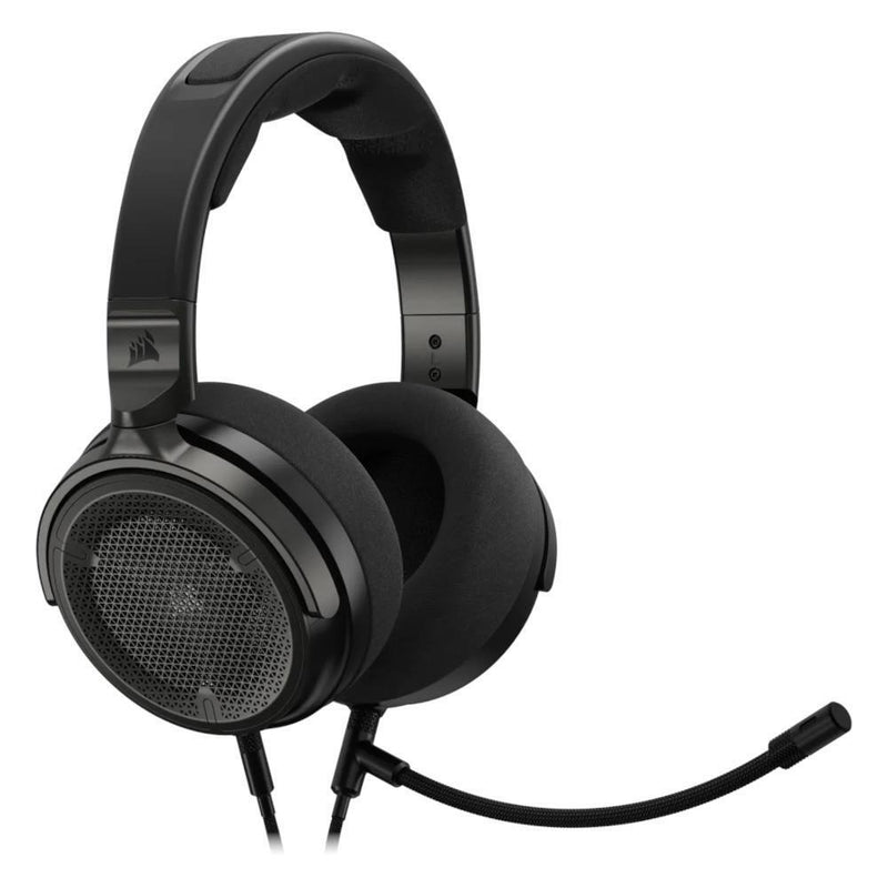 Corsair CA-9011370-AP, Virtuoso Pro, Gaming Headset, Open Back, On-ear, Wired, Cable Length: 1.8m, Carbon, 2 Year Warranty