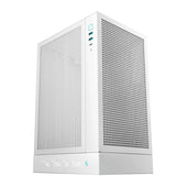 DeepCool CH170 DIGITAL WHT ITX Case, Digital Status Display, Extremely portable size, Abundant Airflow Ventilation, Mesh panels, Full sized air cooler