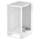 DeepCool CH170 DIGITAL WHT ITX Case, Digital Status Display, Extremely portable size, Abundant Airflow Ventilation, Mesh panels, Full sized air cooler