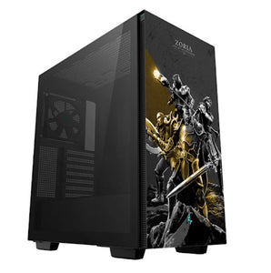 DeepCool CH510 ZORIA Mid-Tower ATX Case, Tempered Glass, 1 x 120mm Fan, 2 x 3.5" Drive Bays, 7 x Expansion Slots