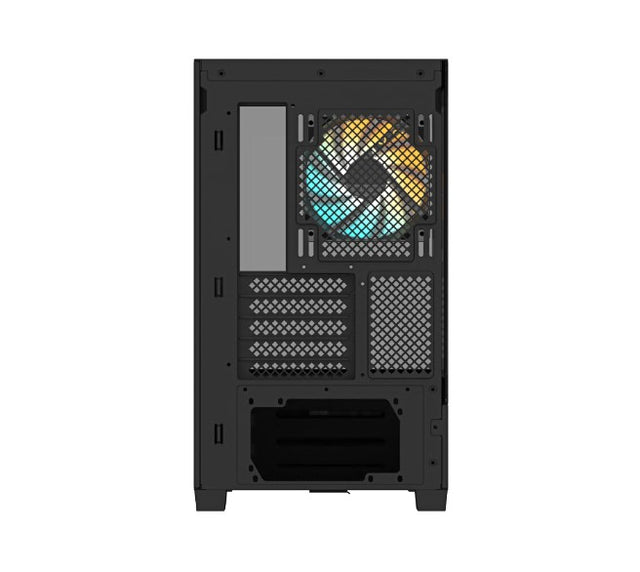 Gigabyte C201 PANORAMIC, Mid Tower, mini-ITX/m-ATX, Black, H431x W242x D430 mm, 5 Slots, USB 3.0 x2, H=502 W=313 D=525 mm