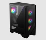 MSI MAG FORGE 120A AIRFLOW ATX Case, 2x USB 3.2, 1x Mic-in / Audio-out, 1x LED, 3x 2.5", 2x 2.5"/3.5", ATX / Micro-ATX / Mini-ITX