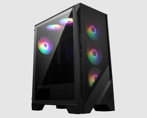 MSI MAG FORGE 120A AIRFLOW ATX Case, 2x USB 3.2, 1x Mic-in / Audio-out, 1x LED, 3x 2.5", 2x 2.5"/3.5", ATX / Micro-ATX / Mini-ITX