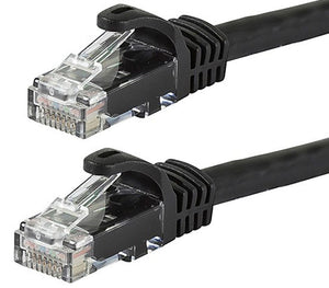 Astrotek AT-RJ45BLKU6-3M, CAT6 Cable 3m - Black Color Premium RJ45 Ethernet Network LAN UTP Patch Cord 26AWG-CCA PVC Jacket, 1 Year