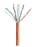 Astrotek CAT6 UTP Cable 305m Roll - Orange Full 0.55mm Copper Solid Wire Ethernet LAN Network 23AWG 0.55cu 2x4p LSZH Jacket