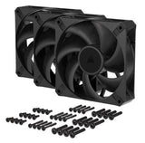 Corsair RS120 MAX 120mm PWM Thick Fans - Triple Pack 5mm Thicker  up to 2,000 RPM  Fan Warranty 5 Year