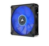 Corsair ML ELITE Series, ML120 LED ELITE WHITE, 120mm Magnetic Levitation Blue LED Fan with AirGuide, Single Pack(LS)