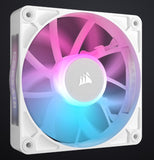 Corsair RX120 RGB iCUE LINK RX120 RGB 120mm PWM Single Fan Expansion - White