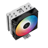 DeepCool AG400 LED CPU Cooler 4 Heat Pipes, 6 Colour LED, 120mm PWM Fan, Intel LGA1700/1200/1151/1150/1155 AMD AM5/AM4