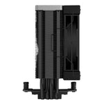 DeepCool AK400 Zero Dark CPU Cooler, 4 Heat Pipe, High-Performance FDB Fan, 220W Heat Dissipation, Intel LGA1700/1200/1151/1150/1155/ AMD AM5/AM4