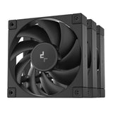 DeepCool FD12 3 in 1 (3-Pack)Performance 120mm Case Fans, 4-pin PWM, 400~2050 RPM, Hydro Bearing