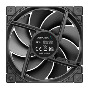 DeepCool FD12 Performance 120mm Case Fans, 4-pin PWM, 400~2050 RPM, Hydro Bearing