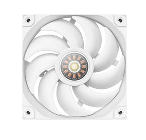 DeepCool FT12 White High-Performance Cooling 120mm Fans,  500-2150RPM, Low Operation Noise, High End Material