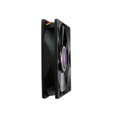 DeepCool XFAN 120 120mm Hydro Bearing Case Fan 3 Pin / Molex Connector, Black Stealth Appearance, Ideal for System Builds, Low RPM 26dB LS