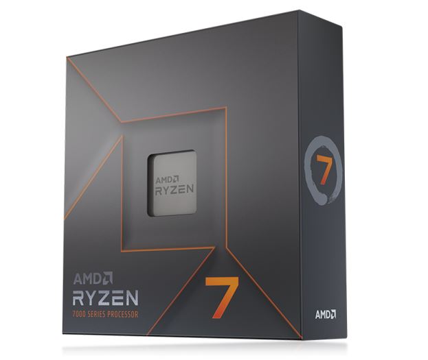 AMD 100-100000591WOF, Ryzen 7-7700X, AM5 Socket, 8 Cores, 16 Threads,  Base: 4.5GHz, Turbo: 5.4GHz, 32MB Cache, TDP: 105W, 3 Year Warranty
