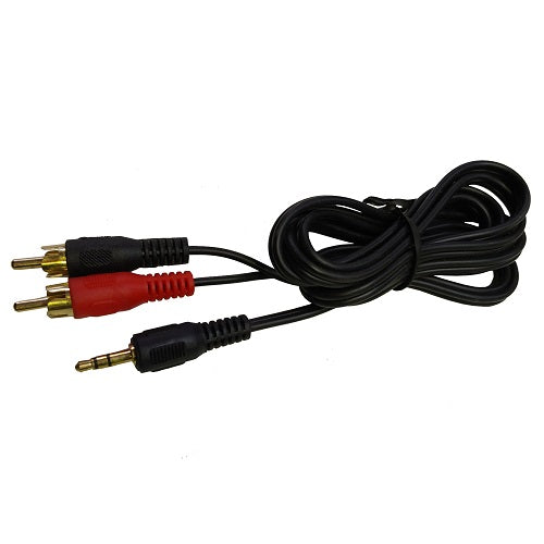 Genreic 3.5 ST Plug - 2 x RCA Plug 2m