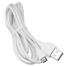 Generic USB2.0 2in1 Mobile Phone and Data Charging Cable USB 2.0, Micro USB, White