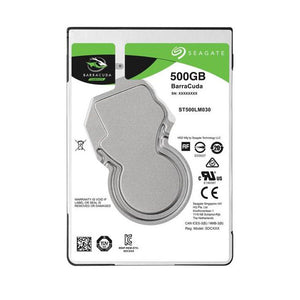 Seagate 500GB Barracuda 5400 RPM 128MB Cache SATA 6.0Gb/s 2.5" Laptop Internal Hard Drive ST500LM030 (LS)