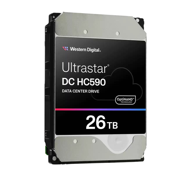 Western Digital WD Ultrastar DC HC590 Data Center Hard Drive - 26TB 3.5" SATA 512MB 7200RPM 5yrs wty WUH722626ALE6L4