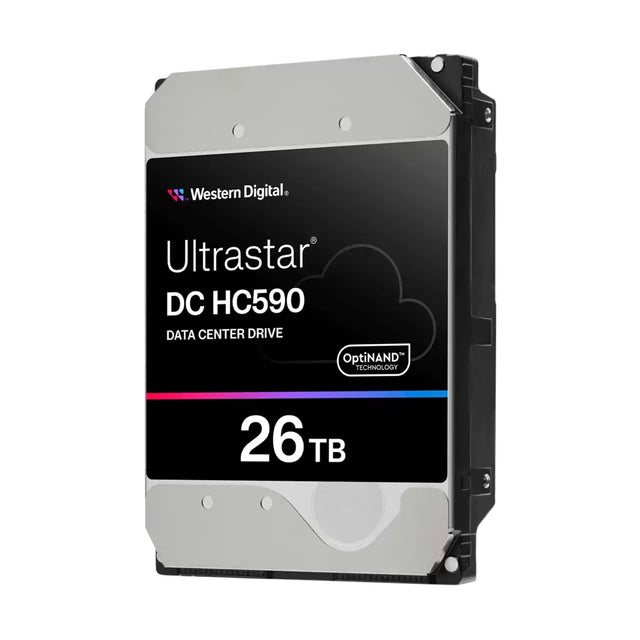 Western Digital WD Ultrastar DC HC590 Data Center Hard Drive - 26TB 3.5" SATA 512MB 7200RPM 5yrs wty WUH722626ALE6L4
