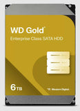 Western Digital Gold 6TB 3.5" Enterprise Class SATA 6 Gb/s HDD 7200 RPM Cache Size  256MB 5-Year Limited Warranty