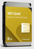 Western Digital Gold 6TB 3.5" Enterprise Class SATA 6 Gb/s HDD 7200 RPM Cache Size  256MB 5-Year Limited Warranty