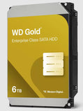 Western Digital Gold 6TB 3.5" Enterprise Class SATA 6 Gb/s HDD 7200 RPM Cache Size  256MB 5-Year Limited Warranty