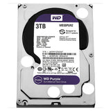 (LS) Western Digital WD Purple 3TB 3.5" Surveillance HDD 5400RPM 64MB SATA3 145MB/s 180TBW 24x7 64 Cameras AV NVR DVR 1.5mil MTBF 3yrs (>WD33PURZ)