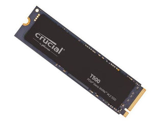 Crucial T500 4TB Gen4 NVMe SSD - 7000/6900 MB/s R/W 2400TBW 1440K IOPs 1.5M hrs MTTF Acronis True Image Adobe Creative Cloud for PS5 ~MZ-V8P4T0BW