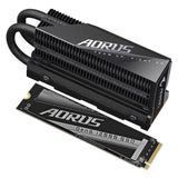 Gigabyte AORUS Gen5 12000 SSD 2TB,  PCIe 5.0 x4, NVMe 2.0, Sequential Read Speed : up to 12,400 MB/s, Sequential Write speed up to 11,800 MB/s