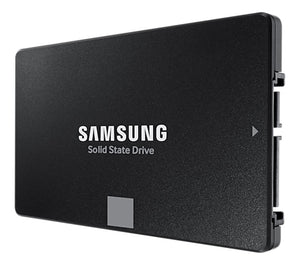 Samsung MZ-77E4T0BW, 870 EVO, 2.5",  SATA 6 GB/s, 4TB, Read Speed: 560MB/s, Write Speed: 530MB/s, MTBF: 1.5 Million Hours, 5 Years Warranty