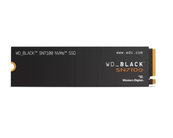 Sandisk Western Digital WD BLACK SN7100 NVMe  - 1TB SSD - 7250MB/s 6900MB/s R/W  1000K/1400K IOPS  M.2 2280 PCIe4.0 5yrs ~WDS100T4X0E-00CJA0